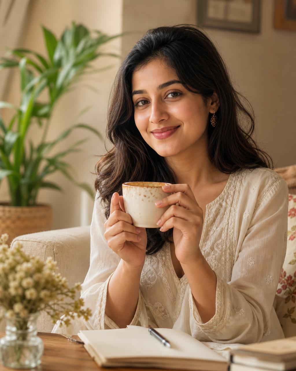 Lifestyle Image — AI-generated example by Mira AI Sakhi